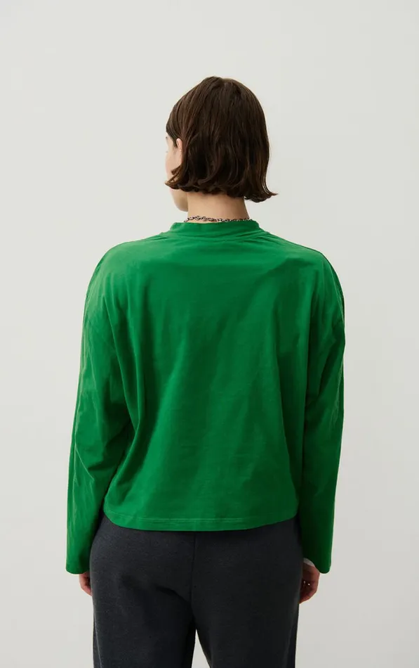 American Vintage Long Sleeve TShirts Women TShirt Vupaville Verdant American Vintage Long Sleeve TShirts Women TShirt Vupaville Verdant