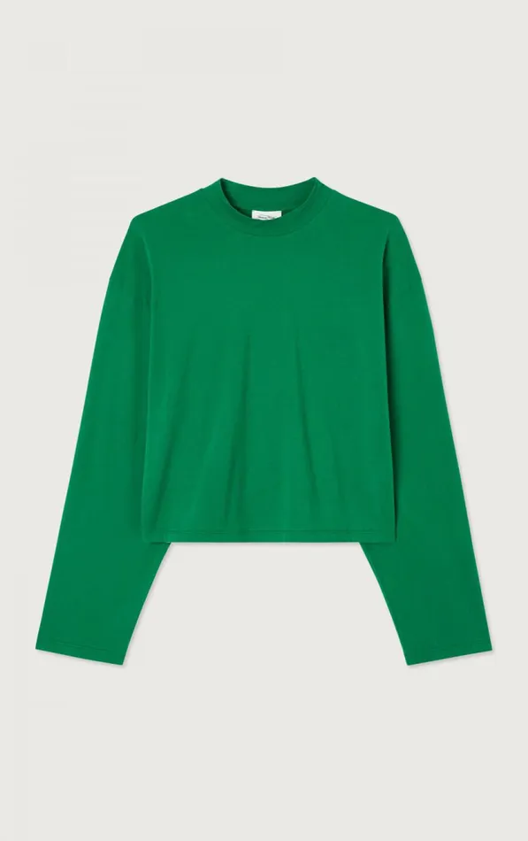 American Vintage Long Sleeve TShirts Women TShirt Vupaville Verdant American Vintage Long Sleeve TShirts Women TShirt Vupaville Verdant
