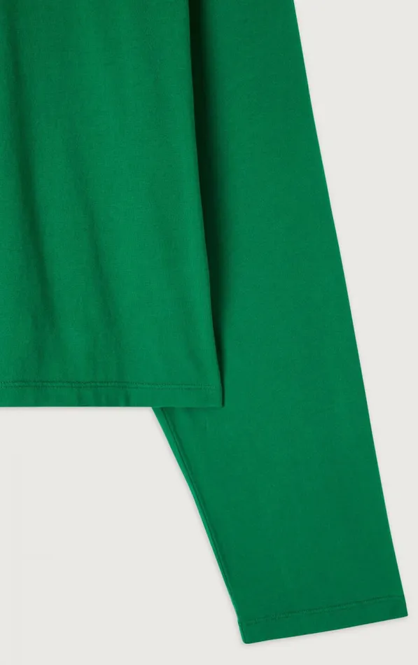 American Vintage Long Sleeve TShirts Women TShirt Vupaville Verdant American Vintage Long Sleeve TShirts Women TShirt Vupaville Verdant
