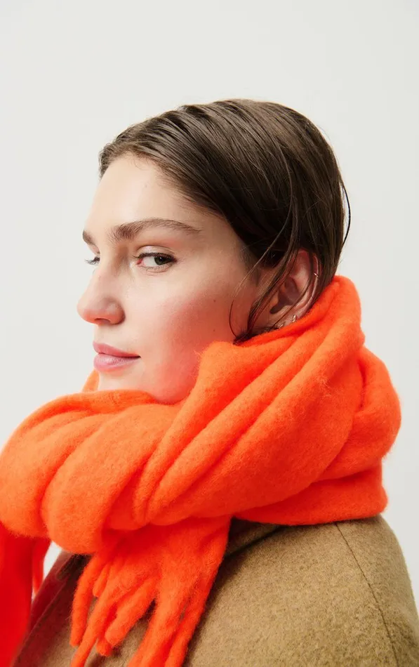 American Vintage Scarves And Shawls WomenMen Scarf Zinaco Fluorescent Fire