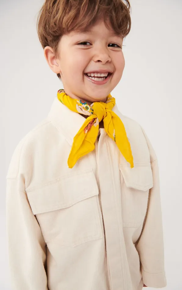 American Vintage Shirts Kids Shirt Spywood Ecru