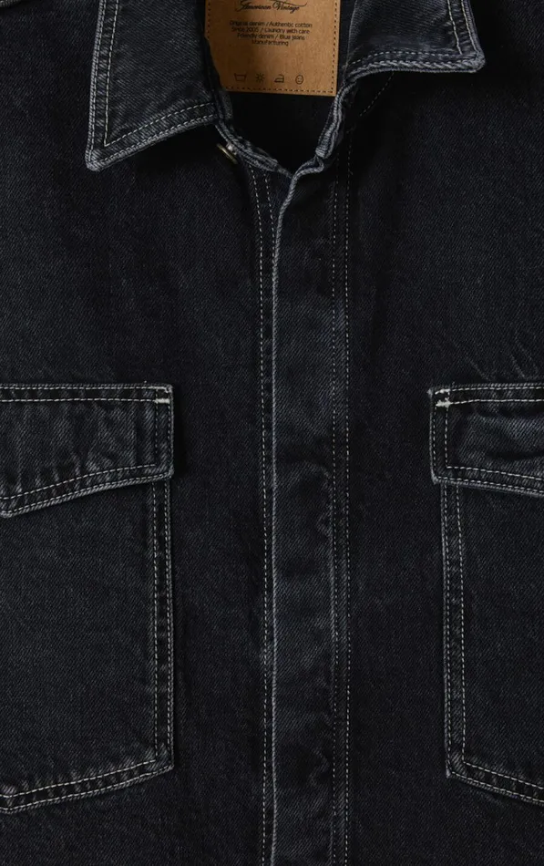 American Vintage Shirts Men Shirt Yopday Black Vintage American Vintage Shirts Men Shirt Yopday Black Vintage