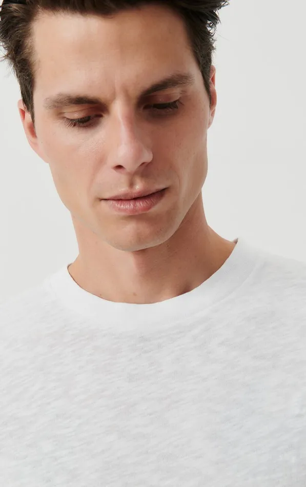 American Vintage Short Sleeve TShirts Men TShirt Bysapick White American Vintage Short Sleeve TShirts Men TShirt Bysapick White