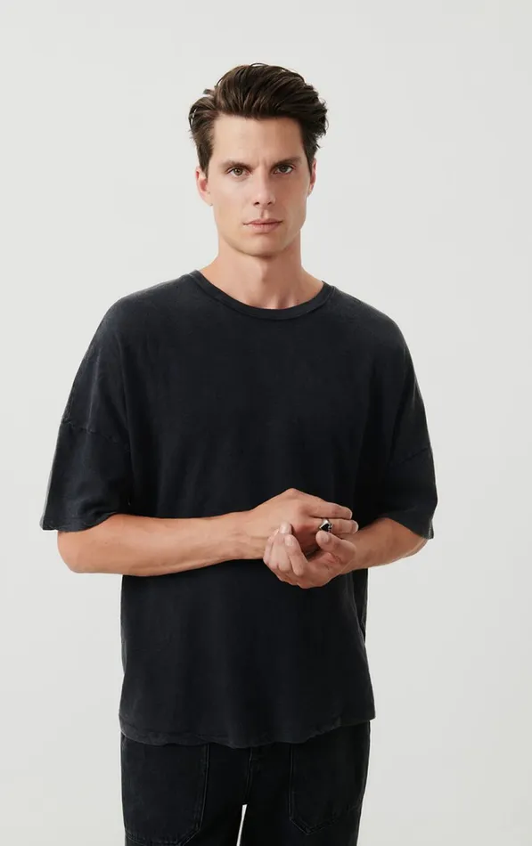 American Vintage Short Sleeve TShirts Men TShirt Sonoma Vintage Carbon
