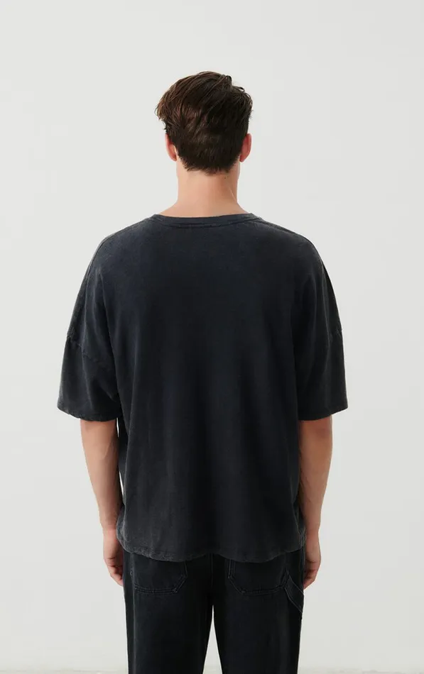 American Vintage Short Sleeve TShirts Men TShirt Sonoma Vintage Carbon