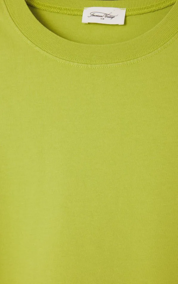 American Vintage Short Sleeve TShirts Women TShirt Fizvalley Vintage Moss American Vintage Short Sleeve TShirts Women TShirt Fizvalley Vintage Moss