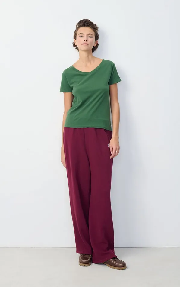 American Vintage Short Sleeve TShirts Women TShirt Gamipy Basil