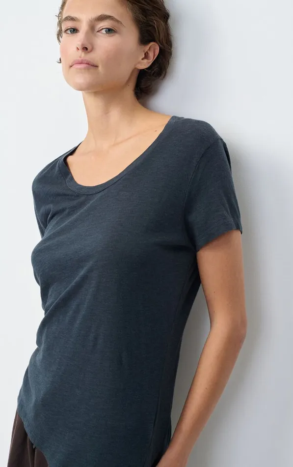American Vintage Short Sleeve TShirts Women TShirt Jacksonville Navy American Vintage Short Sleeve TShirts Women TShirt Jacksonville Navy