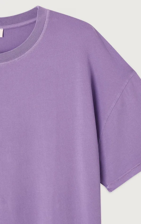 American Vintage Short Sleeve TShirts Women TShirt Pymaz Vintage Mauve American Vintage Short Sleeve TShirts Women TShirt Pymaz Vintage Mauve
