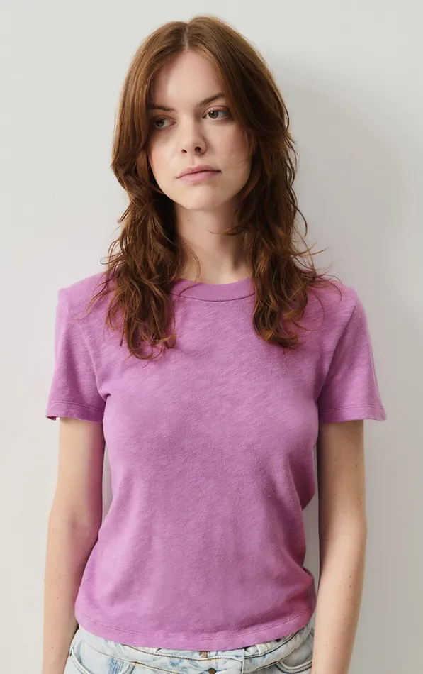 American Vintage Short Sleeve TShirts Women TShirt Sonoma Vintage Indian Pink