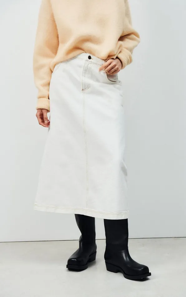 American Vintage Skirts Women Skirt Jozastreet Off White