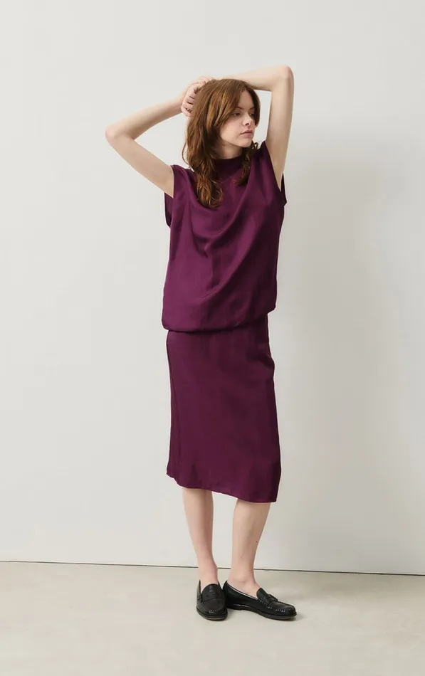 American Vintage Skirts Women Skirt Luabird Grape American Vintage Skirts Women Skirt Luabird Grape