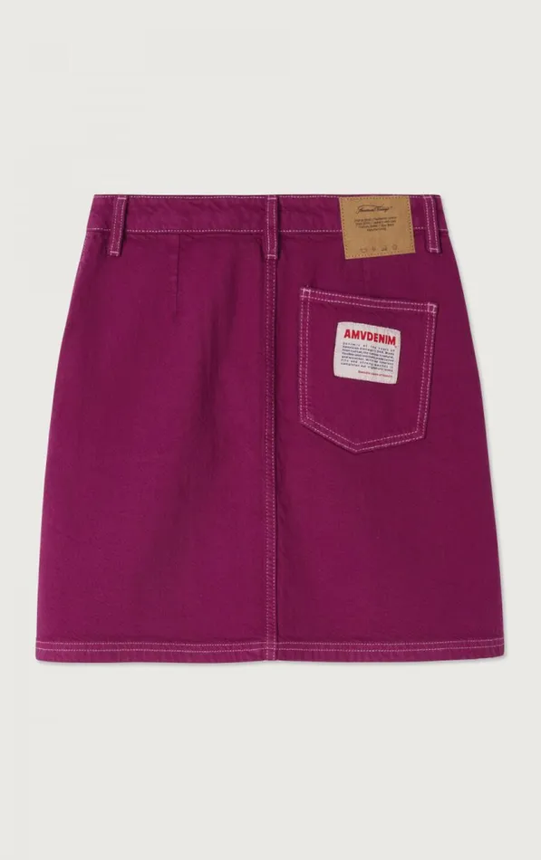 American Vintage Skirts Women Skirt Nyolow Overdyed Fuchsia American Vintage Skirts Women Skirt Nyolow Overdyed Fuchsia