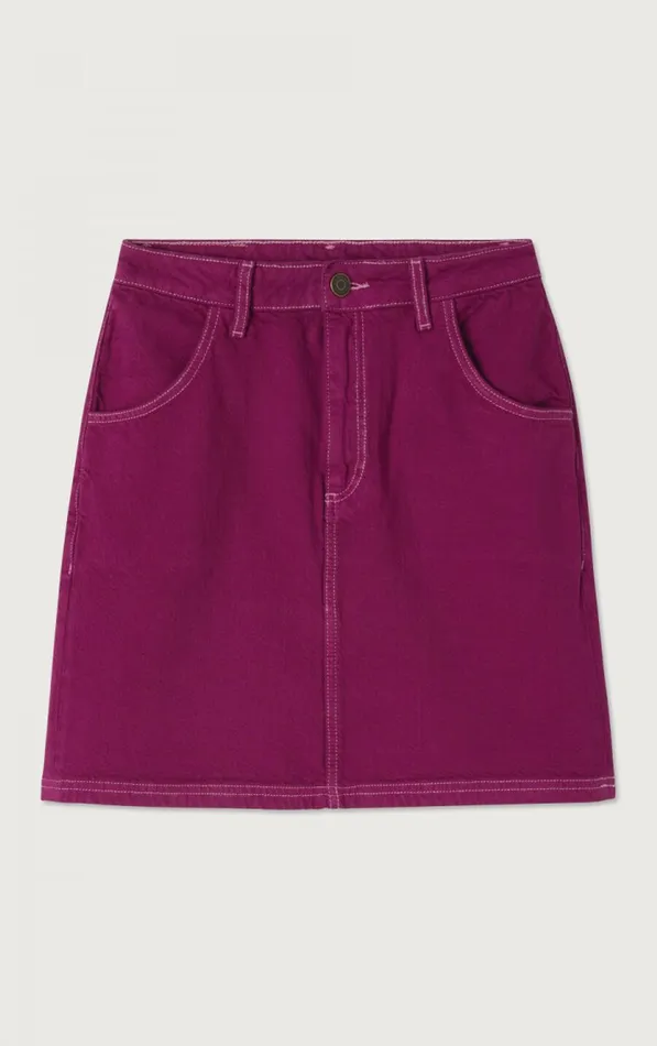 American Vintage Skirts Women Skirt Nyolow Overdyed Fuchsia American Vintage Skirts Women Skirt Nyolow Overdyed Fuchsia