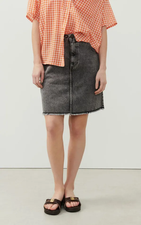 American Vintage Skirts Women Skirt Yopday Grey Salt And Pepper
