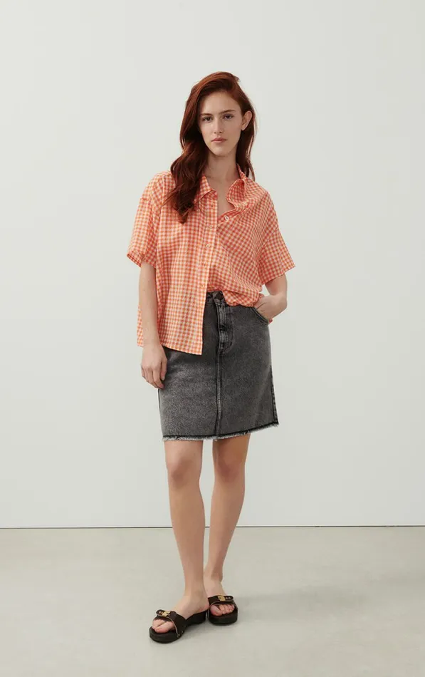 American Vintage Skirts Women Skirt Yopday Grey Salt And Pepper American Vintage Skirts Women Skirt Yopday Grey Salt And Pepper