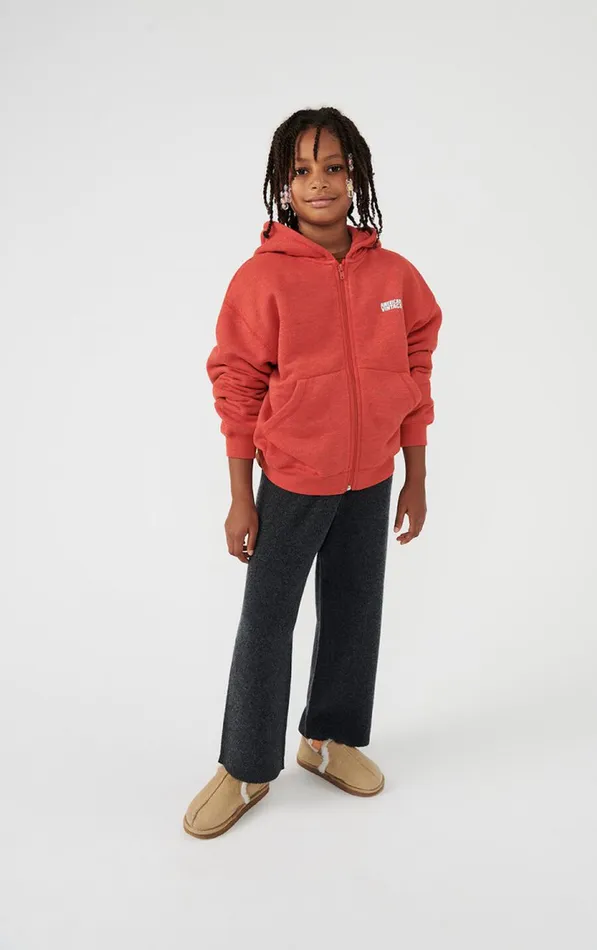 American Vintage Sweatshirts Kids Hoodie Doven Overdyed Chili Pepper