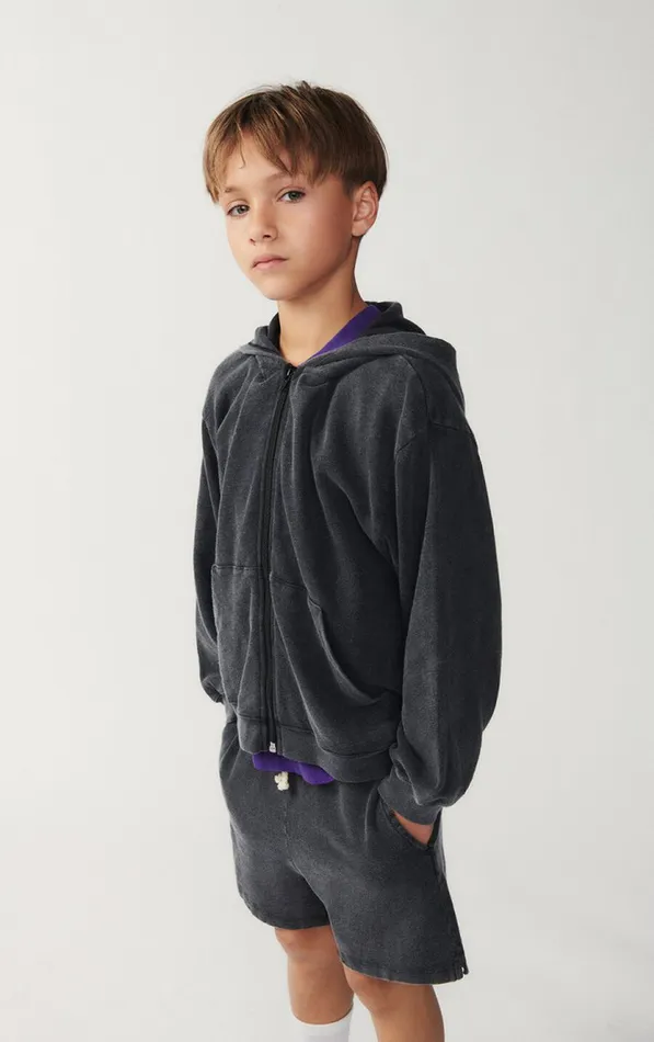 American Vintage Sweatshirts Kids Hoodie Sonoma Vintage Black