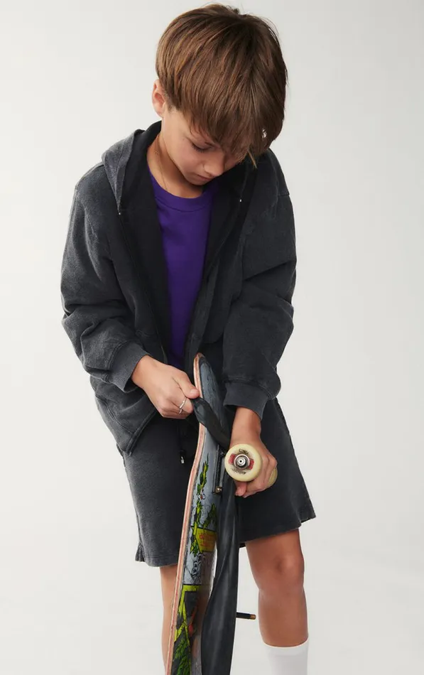 American Vintage Sweatshirts Kids Hoodie Sonoma Vintage Black