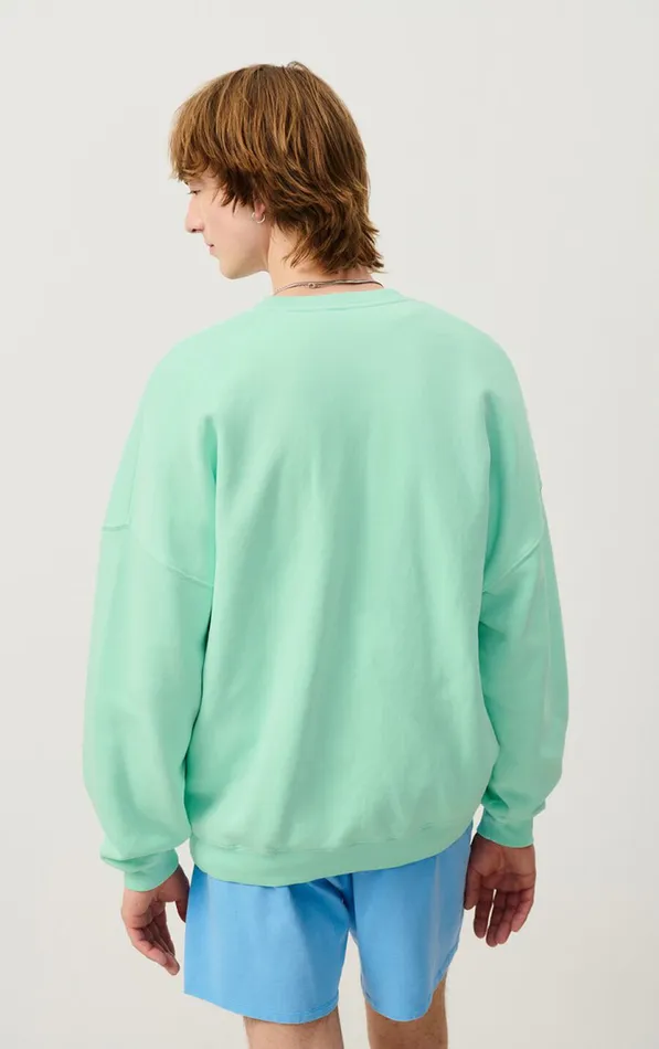 American Vintage Sweatshirts Men Sweatshirt Izubird Vintage Sea Green American Vintage Sweatshirts Men Sweatshirt Izubird Vintage Sea Green
