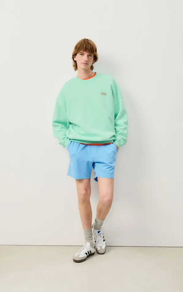 American Vintage Sweatshirts Men Sweatshirt Izubird Vintage Sea Green American Vintage Sweatshirts Men Sweatshirt Izubird Vintage Sea Green