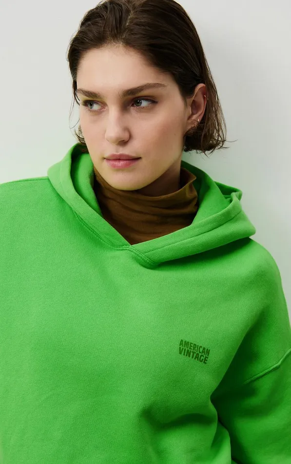 American Vintage Sweatshirts Women Hoodie Izubird Vintage Chrysalis