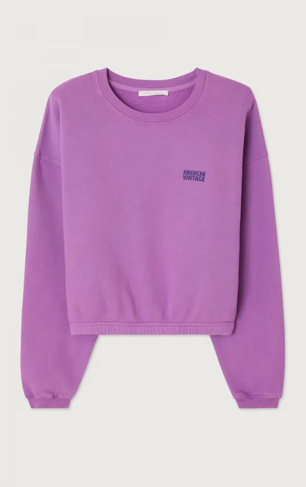 American Vintage Sweatshirts Women Sweatshirt Izubird Vintage Indian Pink American Vintage Sweatshirts Women Sweatshirt Izubird Vintage Indian Pink