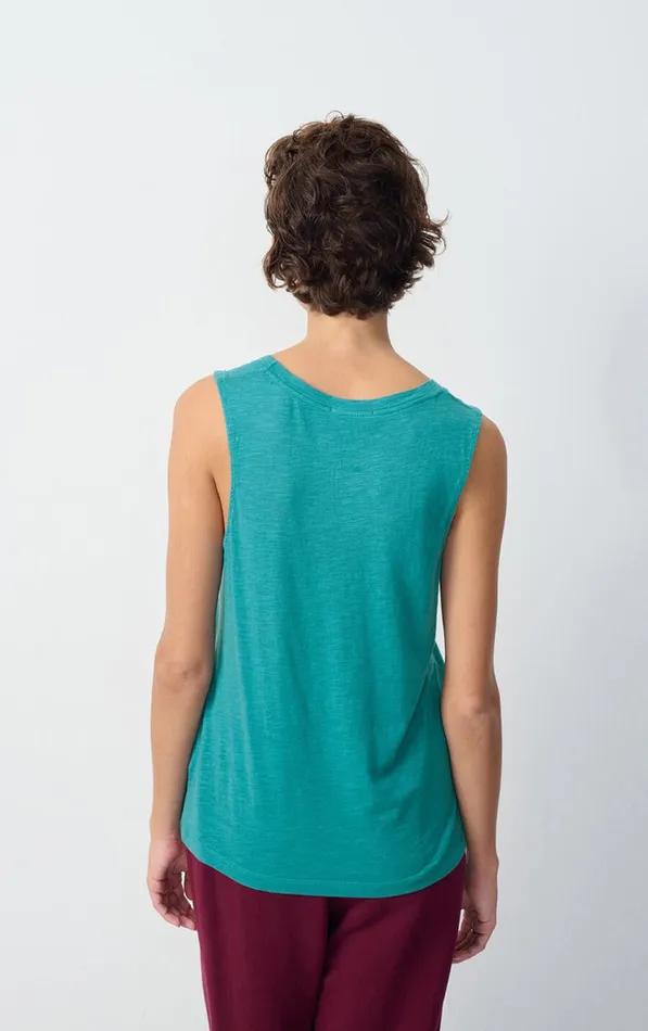American Vintage Tops and Tanktops Women Tank Top Jacksonville Emerald Melange