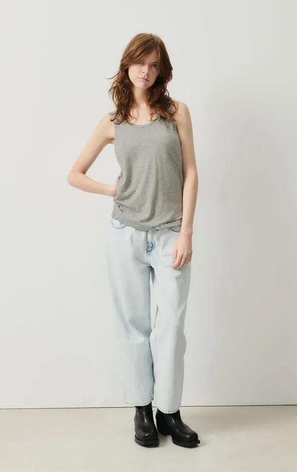 American Vintage Tops and Tanktops Women Tank Top Jacksonville Heather Grey American Vintage Tops and Tanktops Women Tank Top Jacksonville Heather Grey