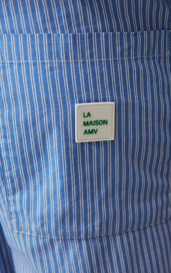 American Vintage Trousers Men Trousers Zatybay Aqua Stripes American Vintage Trousers Men Trousers Zatybay Aqua Stripes