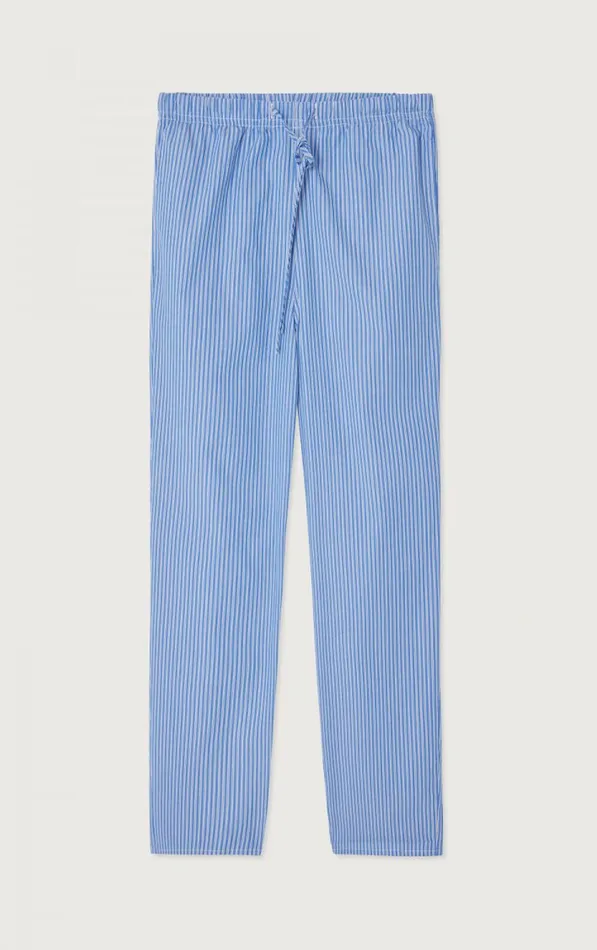 American Vintage Trousers Men Trousers Zatybay Aqua Stripes American Vintage Trousers Men Trousers Zatybay Aqua Stripes