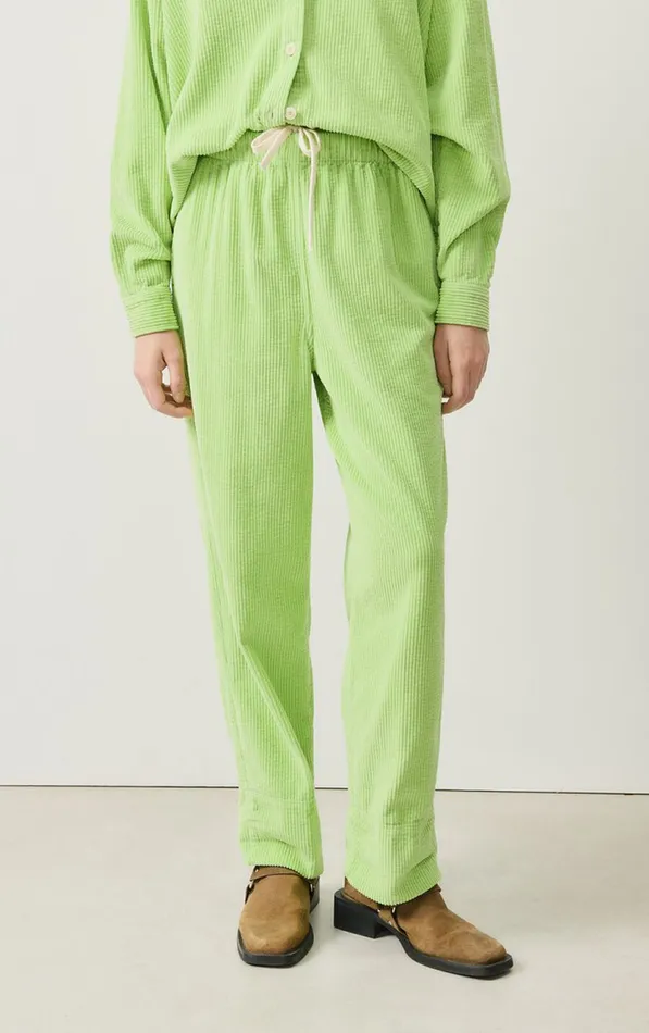 American Vintage Trousers Women Trousers Padow Vintage Pistachio