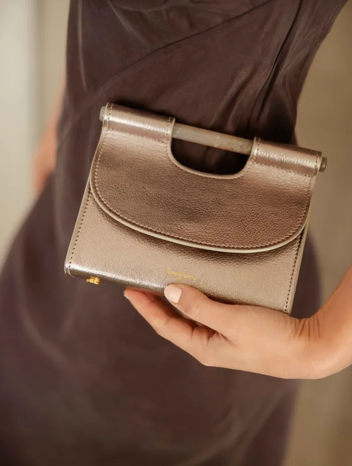 Ancne Micro Antique Gold Women Bobbies Bags