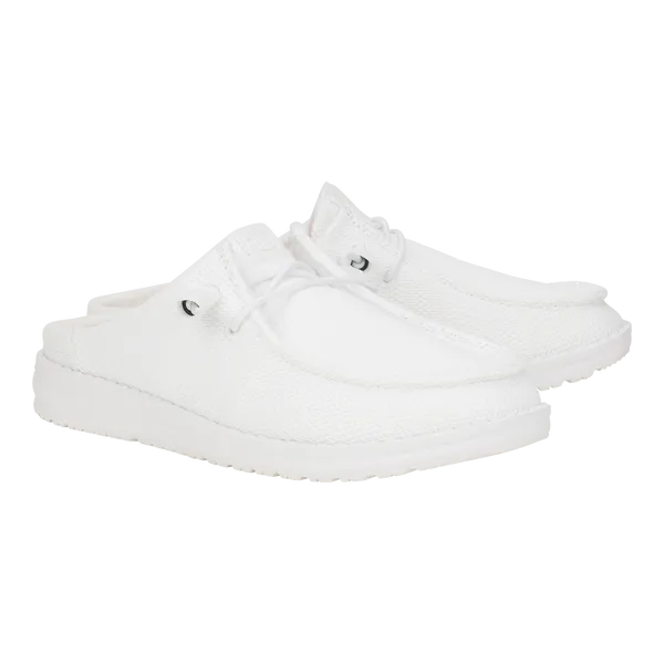 Apparel heydude Wendy Slip Mono White Mules