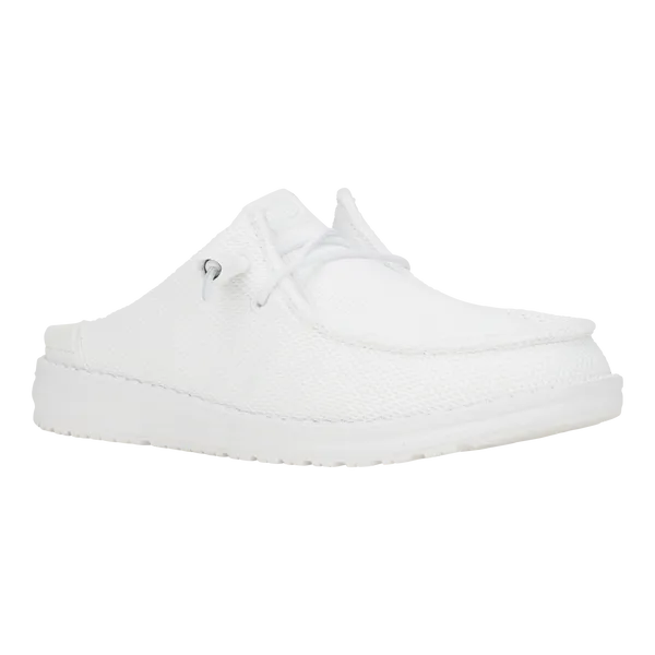 Apparel heydude Wendy Slip Mono White Mules