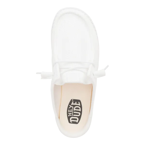Apparel heydude Wendy Slip Mono White Mules