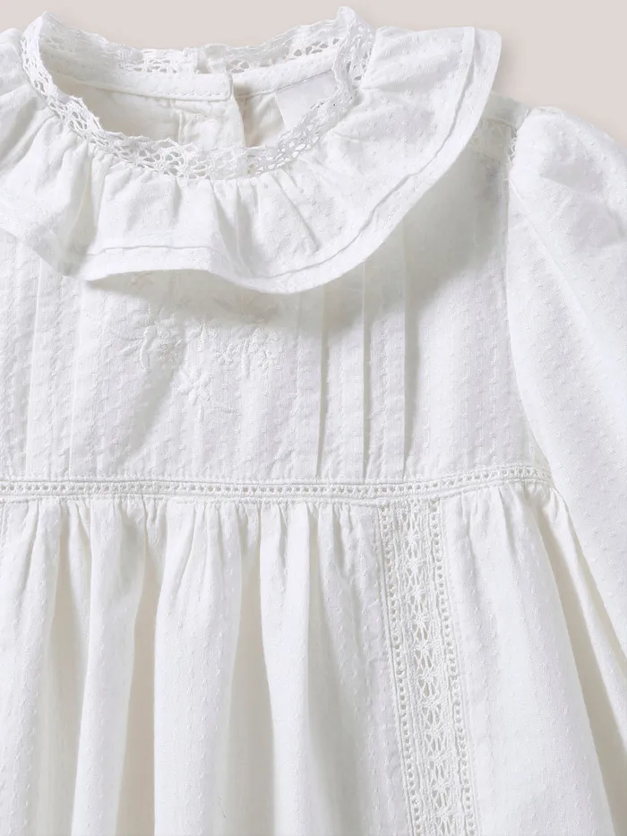 Baby Cyrillus Birth Dress 8211 Partywear And Bridal Collection Blanc Casse