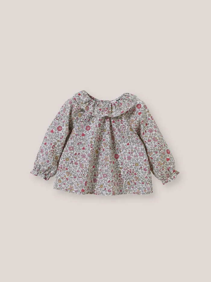 Baby Cyrillus Birth Godington Motif Shirt Made With Liberty Fabric Lib Godington Park