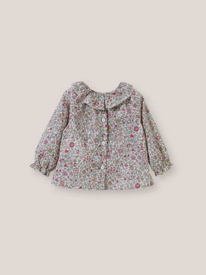 Baby Cyrillus Birth Godington Motif Shirt Made With Liberty Fabric Lib Godington Park