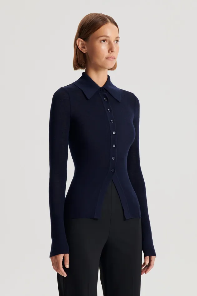 BABYWOOL CARDIGAN NAVY ALL Women Babywool Scanlan Theodore