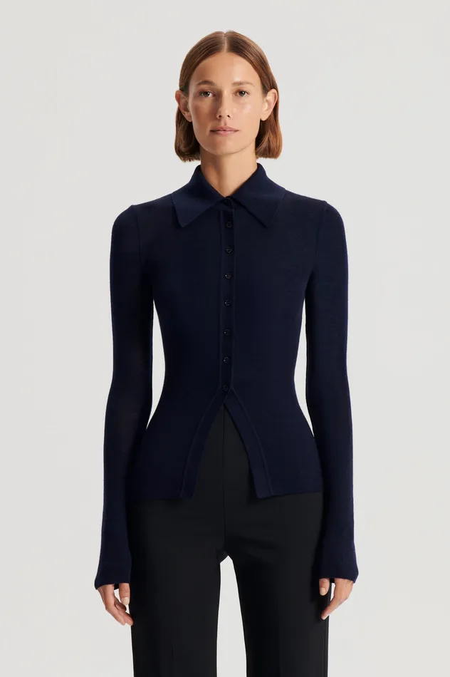 BABYWOOL CARDIGAN NAVY ALL Women Babywool Scanlan Theodore
