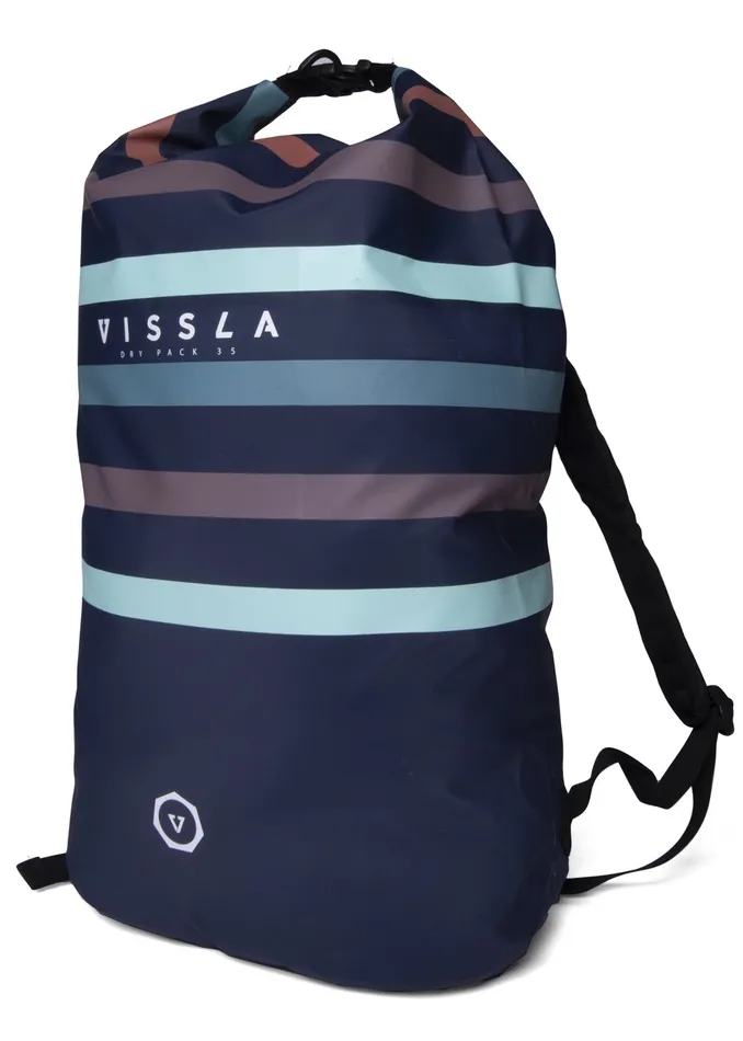 Bags 7 Seas 35L Dry Backpack Dark Denim 8211 Vissla Men Bags 7 Seas 35L Dry Backpack Dark Denim 8211 Vissla Men