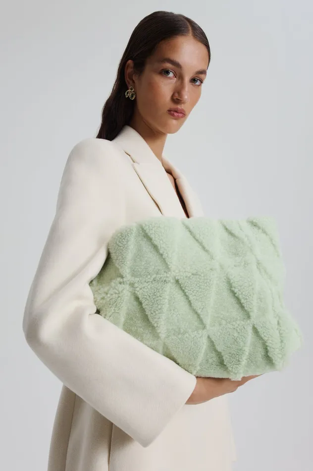 Bags SHEARLING TOTE MINT Scanlan Theodore Women