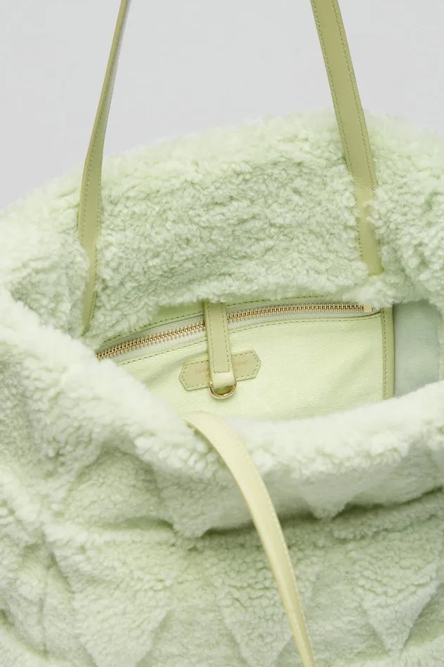 Bags SHEARLING TOTE MINT Scanlan Theodore Women Bags SHEARLING TOTE MINT Scanlan Theodore Women
