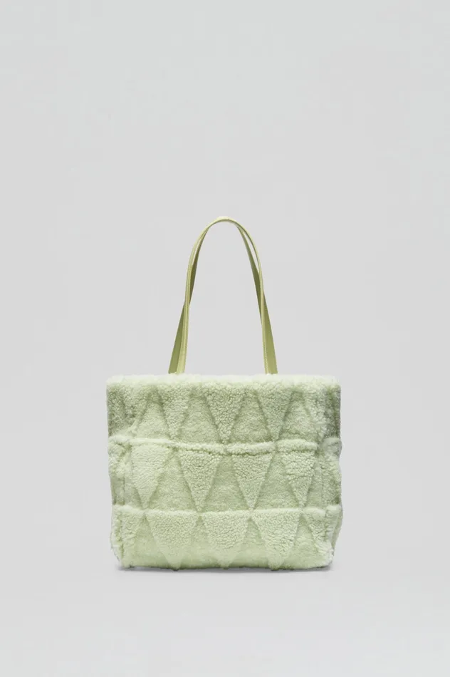 Bags SHEARLING TOTE MINT Scanlan Theodore Women Bags SHEARLING TOTE MINT Scanlan Theodore Women