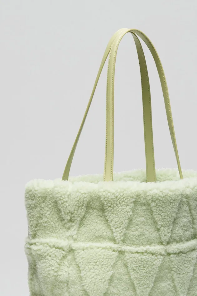 Bags SHEARLING TOTE MINT Scanlan Theodore Women Bags SHEARLING TOTE MINT Scanlan Theodore Women