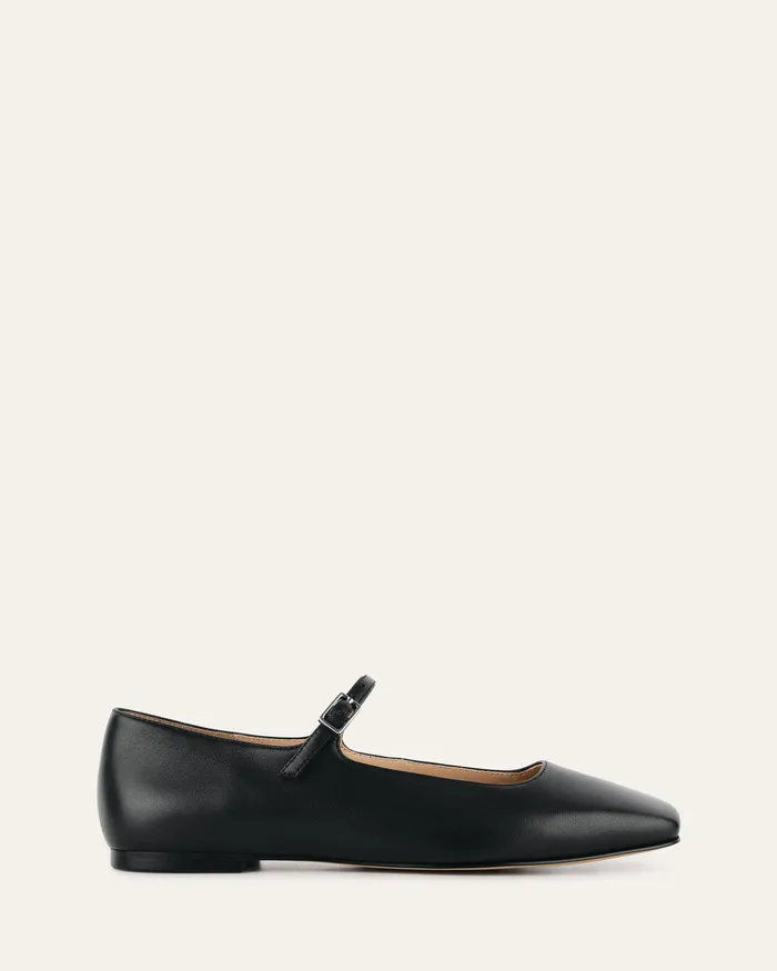 BALLET Women jomercer Serenity casual flats black leather