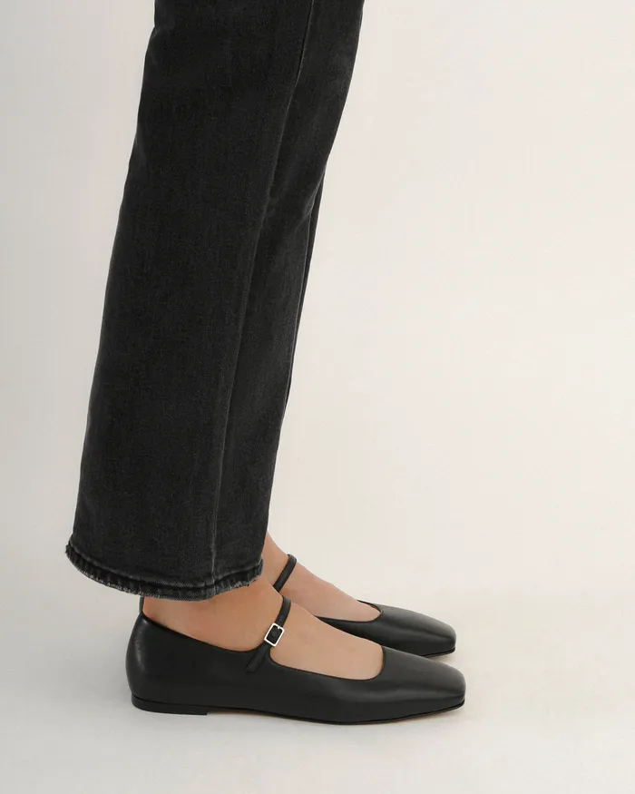 BALLET Women jomercer Serenity casual flats black leather BALLET Women jomercer Serenity casual flats black leather