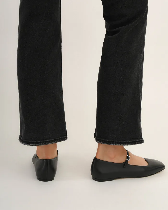 BALLET Women jomercer Serenity casual flats black leather BALLET Women jomercer Serenity casual flats black leather