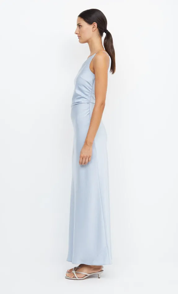 Bec Bridge Bridesmaids Dresses ETERNITY ASYM MAXI DRESS Dusty Blue 8211 Women